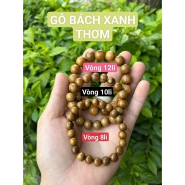 Vòng gỗ bách thơm giá sỉ 5.900 VND - Hạt bách tự nhiên, mùi thơm nhẹ, bền đẹp