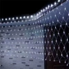 Vòng hoa đèn cổ tích LED chống nước 1,5x1,5m – Đèn rèm 3mx2m EU cắm 3 màu, trang trí năm mới, giảm 22% 5