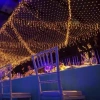 Vòng hoa đèn cổ tích LED chống nước 1,5x1,5m – Đèn rèm 3mx2m EU cắm 3 màu, trang trí năm mới, giảm 22% 6