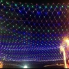 Vòng hoa đèn cổ tích LED chống nước 1,5x1,5m – Đèn rèm 3mx2m EU cắm 3 màu, trang trí năm mới, giảm 22% 9