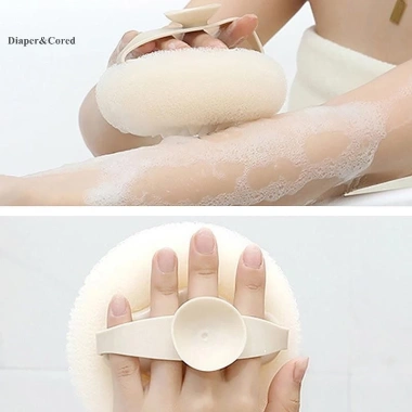 Vòng Hoa Hướng Dương Tắm Massage Siêu Mềm – Kèm Cốc hút, Bàn chải, Khăn tắm, Bọt biển YTH