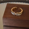 Vòng kim cương zircon hình học mở xếp chồng - Thanh lịch cho nữ, giá chỉ 61.006 ₫ 6
