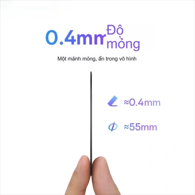 Vòng kim loại Baseus hỗ trợ sạc từ, tăng lực hút nam châm cho đế MagSafe iPhone 11‑16 - Giá 38.800₫