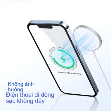 Vòng kim loại Baseus hỗ trợ sạc từ, tăng lực hút nam châm cho đế MagSafe iPhone 11‑16 - Giá 38.800₫ 5 Vòng kim loại Baseus hỗ trợ sạc từ, tăng lực hút nam châm cho đế MagSafe iPhone 11‑16 - Giá 38.800₫ 5