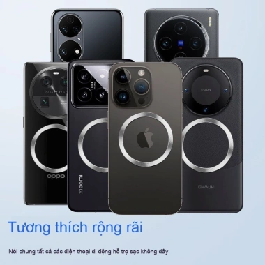 Vòng kim loại hỗ trợ sạc từ tăng lực hút nam châm cho đế MagSafe iPhone 11 12 13 14 15 16 giá chỉ 39.800 VND 6