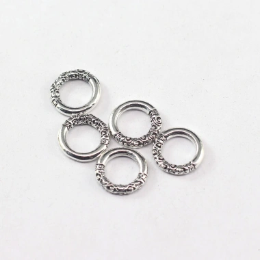 Vòng kín hợp kim Qiankun - Nhẫn tự làm phụ kiện móc khóa bầu, giá 33.595 VND 2 Vòng kín hợp kim Qiankun - Nhẫn tự làm phụ kiện móc khóa bầu, giá 33.595 VND 2