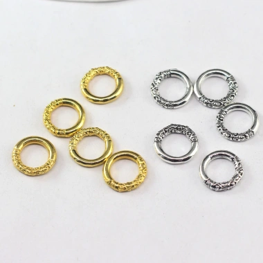 Vòng kín hợp kim Qiankun - Nhẫn tự làm phụ kiện móc khóa bầu, giá 33.595 VND 9 Vòng kín hợp kim Qiankun - Nhẫn tự làm phụ kiện móc khóa bầu, giá 33.595 VND 9