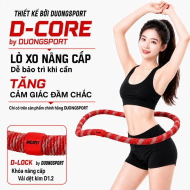 Vòng Lắc Eo Lò Xo Bọc Vải Mềm DƯƠNGSPORT 1.5-2.5kg - Tập Gym Yoga 179.000₫ 10 Vòng Lắc Eo Lò Xo Bọc Vải Mềm DƯƠNGSPORT 1.5-2.5kg - Tập Gym Yoga 179.000₫ 10