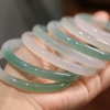 Vòng Mã Não Trắng Ánh Xanh Ngọc Khởi Quang Lắc Tay Phong Thủy - Lador 850k 10