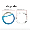 Vòng Magsafe Siêu Mỏng Kim Loại 55x45x0.5mm Dán Trợ Hít & Sạc Từ Tính Giá 14.900 VND 2