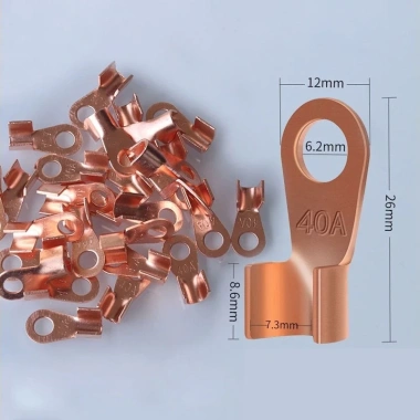 Vòng mũi nối dây đồng 10A-50A, chịu tải cao, giá ưu đãi 90.000đ 2 Vòng mũi nối dây đồng 10A-50A, chịu tải cao, giá ưu đãi 90.000đ 2