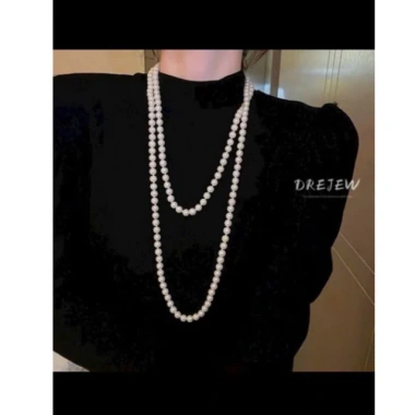 Vòng Ngọc Dài 150cm Sang Trọng cho Áo Dài Tết - Hàng QCCC Vip Loại 1, Giá 149k 2