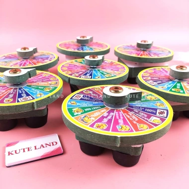 Vòng quay ăn nhậu mini 10cm Tết 2.026 16 ô Drinking Game Giải trí, xả stress, giá 60.000 VND