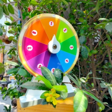 Vòng Quay Happy 8 Số Viền Đồng Đường Kính 25cm x 35cm Giá Ưu Đãi 117.000đ
