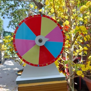 Vòng quay Happy Lucky 8 ô Đường kính 25cm Cao 35cm Giá ưu đãi 117.000₫