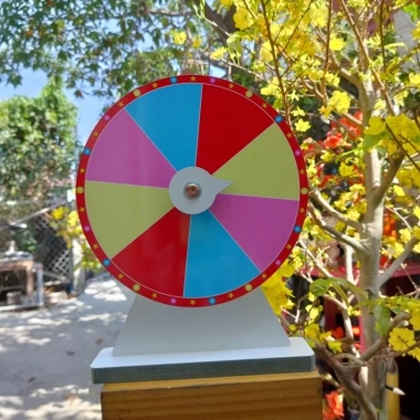Vòng quay Happy Lucky 8 ô Đường kính 25cm Cao 35cm Giá ưu đãi 117.000₫