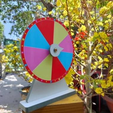 Vòng quay Happy Lucky 8 ô Đường kính 25cm Cao 35cm Giá ưu đãi 117.000₫