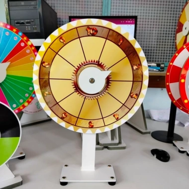 Vòng quay Happy nâu vàng 10 ô - Đường kính 40cm, cao 60cm, giảm giá 324k