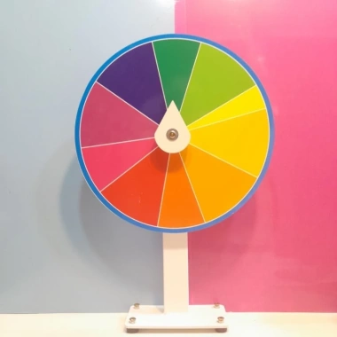 Vòng Quay Happy xanh dương 10 ô - Đường kính 40cm, cao 60cm, Giá ưu đãi 324.000₫