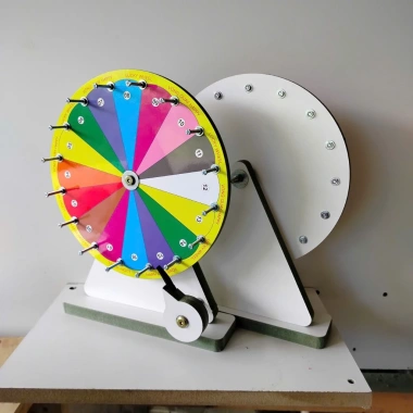 Vòng quay Hoa 16 viền bulong 25x35cm - Trang trí nội thất giá ưu đãi 180k