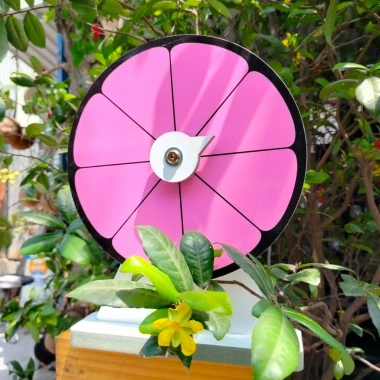 Vòng Quay hoa hồng 8 ô viền đen - Đường kính 25cm, cao 35cm, giảm giá 110k 3 Vòng Quay hoa hồng 8 ô viền đen - Đường kính 25cm, cao 35cm, giảm giá 110k 3