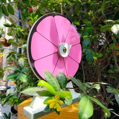 Vòng Quay hoa hồng 8 ô viền đen - Đường kính 25cm, cao 35cm, giảm giá 110k 5 Vòng Quay hoa hồng 8 ô viền đen - Đường kính 25cm, cao 35cm, giảm giá 110k 5