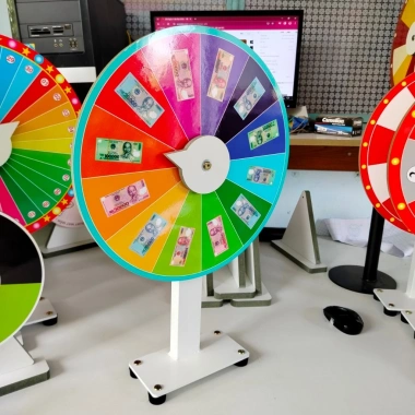 Vòng Quay Lucky 12 ô Money - Đường kính 40cm, Cao 60cm, Giá ưu đãi 324.000 VND