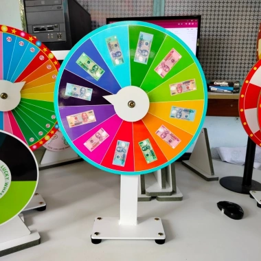 Vòng Quay Lucky 12 ô Money - Đường kính 40cm, Cao 60cm, Giá ưu đãi 324.000 VND
