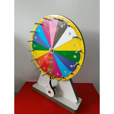 Vòng quay Lucky 16 cánh hoa 25x35cm - bulong viền lách tách vui nhộn, giảm còn 160.000