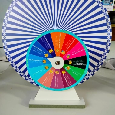 Vòng Quay Lucky ăn nhậu Song Ngữ Việt Hàn - Đường kính 25cm, cao 35cm, giá 119.000₫
