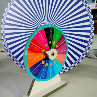 Vòng Quay Lucky ăn nhậu Song Ngữ Việt Hàn - Đường kính 25cm, cao 35cm, giá 119.000₫