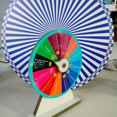 Vòng Quay Lucky ăn nhậu Song Ngữ Việt Hàn - Đường kính 25cm, cao 35cm, giá 119.000₫ 3 Vòng Quay Lucky ăn nhậu Song Ngữ Việt Hàn - Đường kính 25cm, cao 35cm, giá 119.000₫ 3