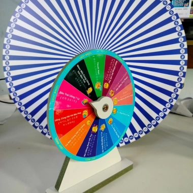 Vòng Quay Lucky ăn nhậu Song Ngữ Việt Hàn - Đường kính 25cm, cao 35cm, giá 119.000₫ 4 Vòng Quay Lucky ăn nhậu Song Ngữ Việt Hàn - Đường kính 25cm, cao 35cm, giá 119.000₫ 4