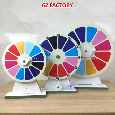 Vòng quay may mắn 12 ô ngẫu nhiên gỗ MDF chống nước giảm giá VQ-M-10 chỉ 120.000₫