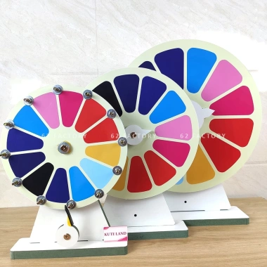 Vòng quay may mắn 12 ô ngẫu nhiên gỗ MDF chống nước giảm giá VQ-M-10 chỉ 120.000₫