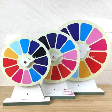 Vòng quay may mắn 12 ô ngẫu nhiên gỗ MDF chống nước giảm giá VQ-M-10 chỉ 120.000₫