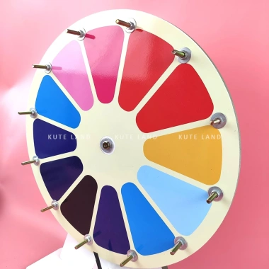 Vòng quay may mắn 12 ô trúng thưởng - Giá chỉ 200k cho sự kiện giáo dục VQLO-M-10