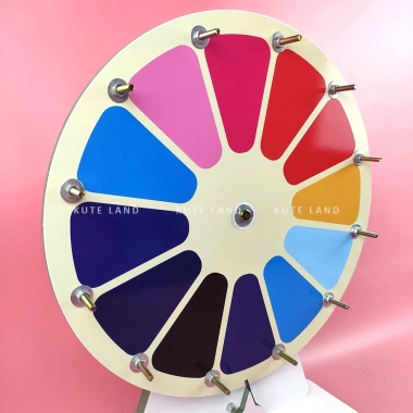 Vòng quay may mắn 12 ô trúng thưởng - Giá chỉ 200k cho sự kiện giáo dục VQLO-M-10