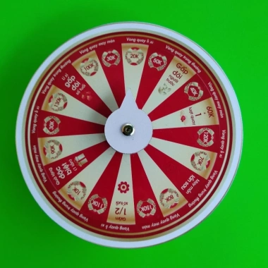 Vòng quay may mắn 20 ô, đường kính 25cm, cao 7cm, giá chỉ 79.000 VND – Quà Tết, Lì xì hấp dẫn đặc biệt cho mùa xuân 8 Vòng quay may mắn 20 ô, đường kính 25cm, cao 7cm, giá chỉ 79.000 VND – Quà Tết, Lì xì hấp dẫn đặc biệt cho mùa xuân 8