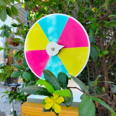 Vòng Quay May Mắn 6 Ô Đường kính 25cm Cao 35cm, Giá ưu đãi 119.000 VNĐ