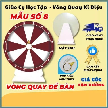 Vòng Quay May Mắn - Chiếc Nón Kì Diệu 40/50/60cm, Giá ưu đãi 175.000 VND