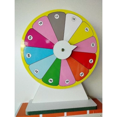 Vòng quay may mắn hoa 12 ô - Đường kính 40cm, Cao 50cm, Giá giảm 259.000₫