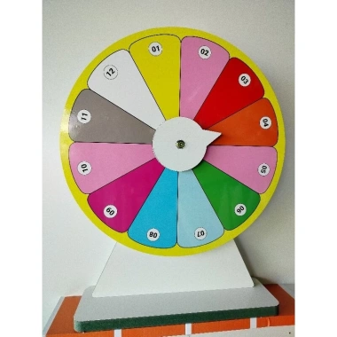 Vòng quay may mắn hoa 12 ô - Đường kính 40cm, Cao 50cm, Giá giảm 259.000₫ 2 Vòng quay may mắn hoa 12 ô - Đường kính 40cm, Cao 50cm, Giá giảm 259.000₫ 2