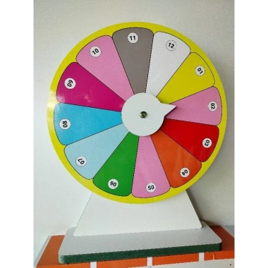 Vòng quay may mắn hoa 12 ô - Đường kính 40cm, Cao 50cm, Giá giảm 259.000₫