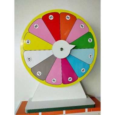 Vòng quay may mắn hoa 12 ô - Đường kính 40cm, Cao 50cm, Giá giảm 259.000₫