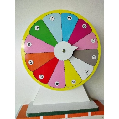 Vòng quay may mắn hoa 12 ô - Đường kính 40cm, Cao 50cm, Giá giảm 259.000₫