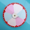 Vòng quay May Mắn Lucky 6 ô viền đỏ - Đường kính 25cm, cao 7cm, Giá giảm 21% chỉ 79.000 VND 4
