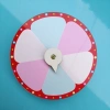 Vòng quay May Mắn Lucky 6 ô viền đỏ - Đường kính 25cm, cao 7cm, Giá giảm 21% chỉ 79.000 VND 8