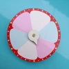 Vòng quay May Mắn Lucky 6 ô viền đỏ - Đường kính 25cm, cao 7cm, Giá giảm 21% chỉ 79.000 VND 9