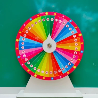 Vòng Quay May Mắn Nhiều Ô Đường Kính 25cm Cao 35cm - Giá Ưu Đãi 119.000₫ 3